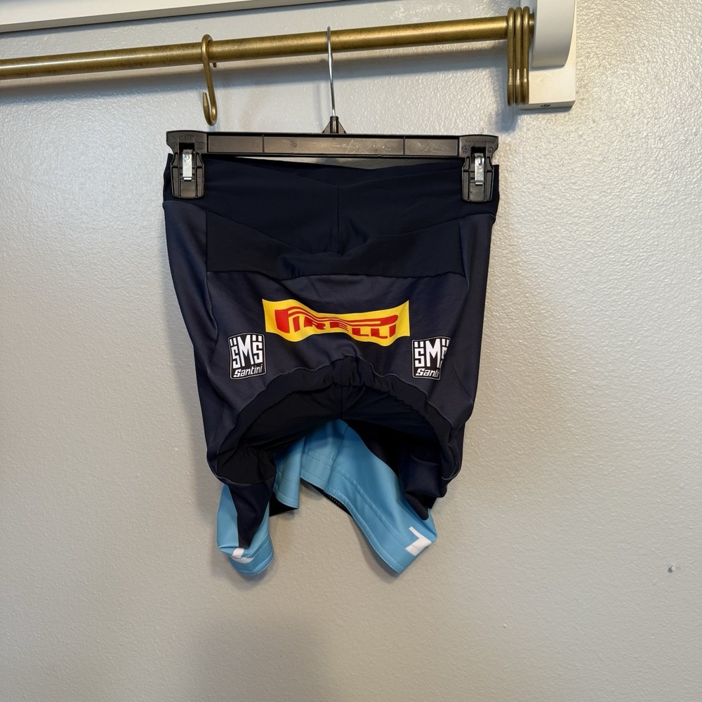 Santini Trek-Segafredo Women's Team‎ Replica Short Small Road Bike Dark Blue